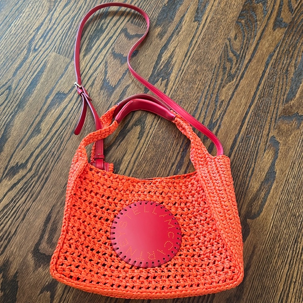 Stella McCartney Raffia Hobo excellent condition